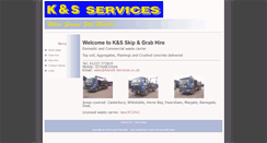Desktop Screenshot of kands-services.co.uk